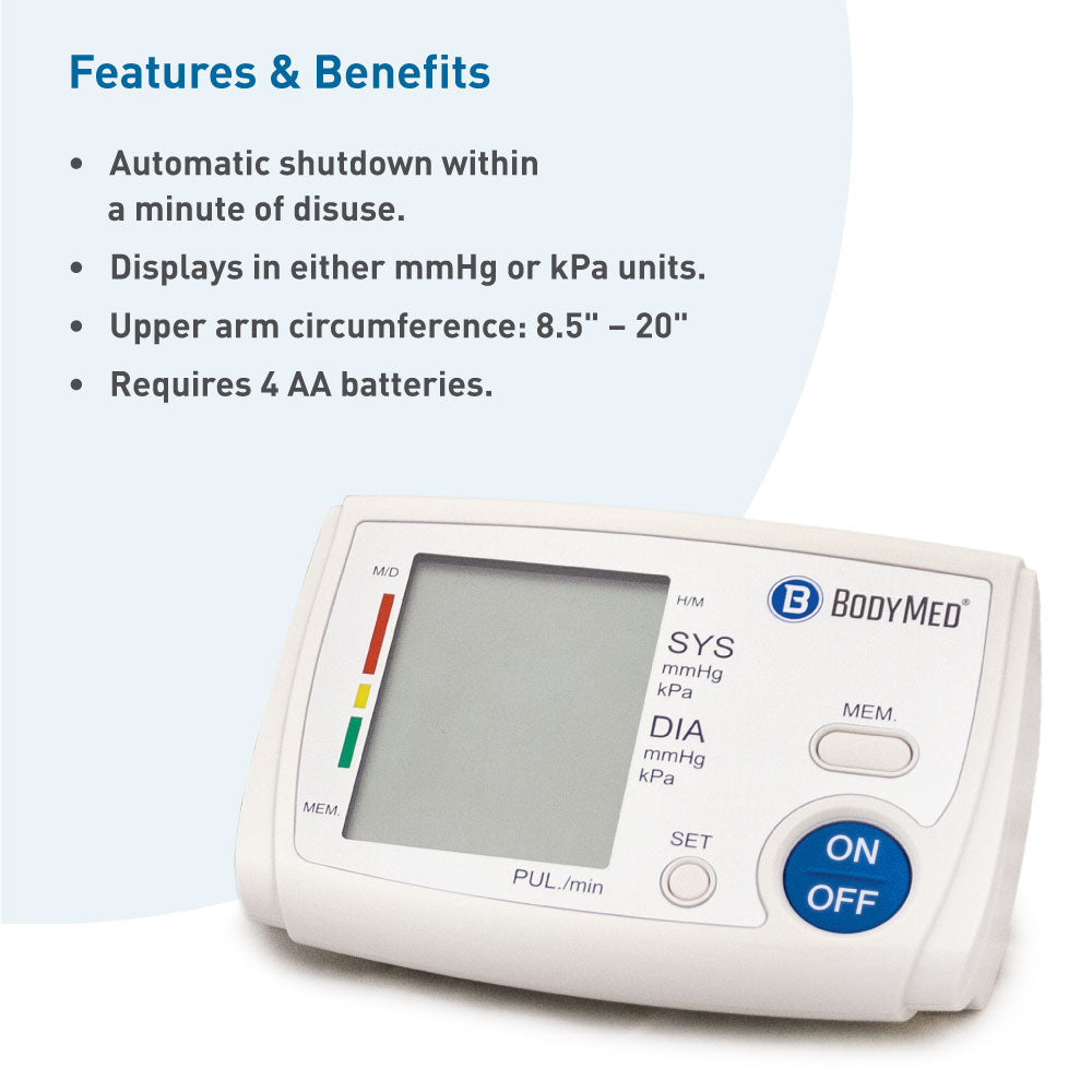 BodyMed Digital Blood Pressure Monitor