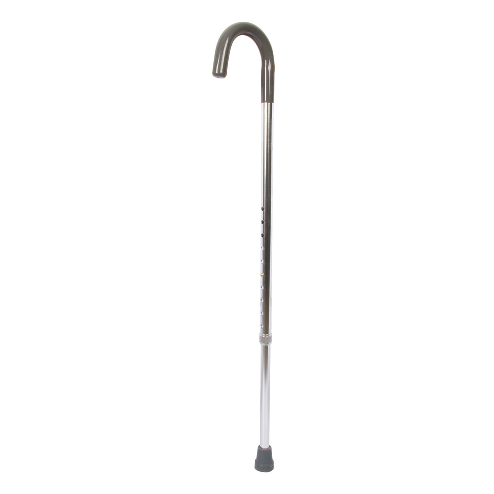 BodyMed Round Handle Cane, Aluminum, Adjustable Height