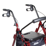 Drive Duet Rollator/Transport Chair, 8" Casters