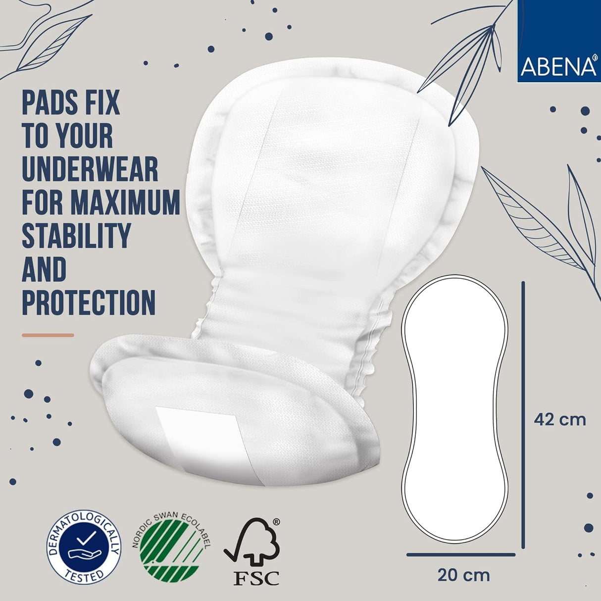 Abena Maternity Pads, Super