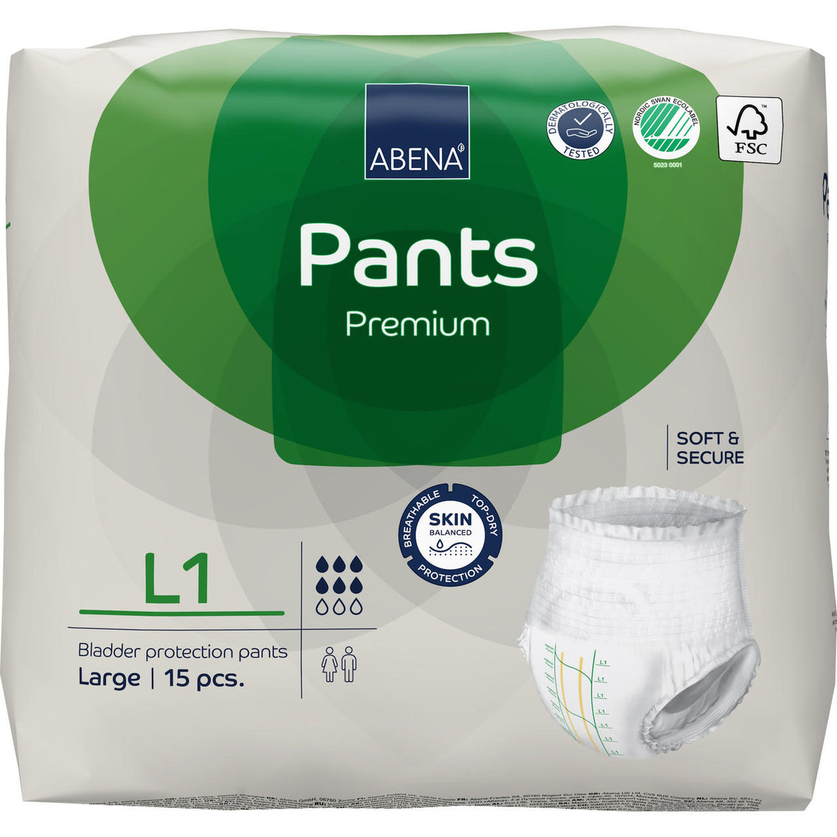 Abena Pants Premium Pull-On Underwear Level 1