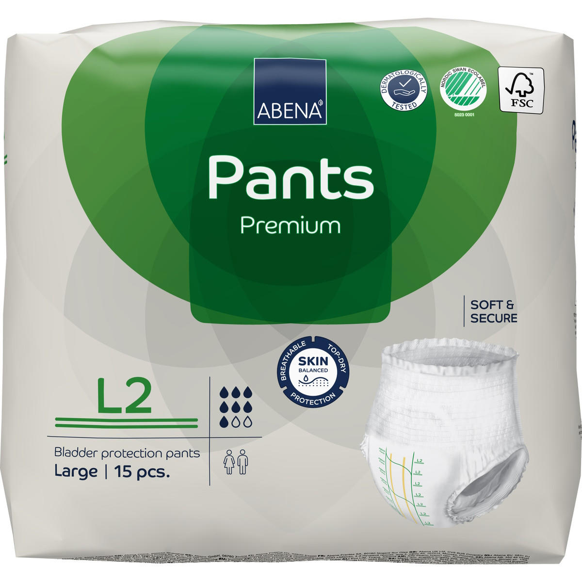 Abena Pants Premium Pull-On Underwear Level 2