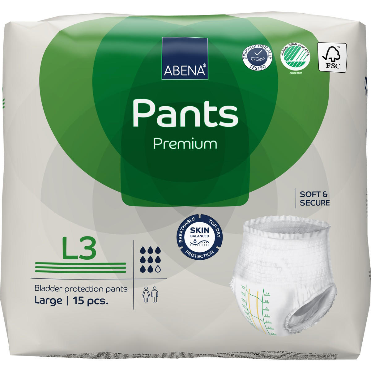 Abena Pants Premium Pull-On Underwear Level 3