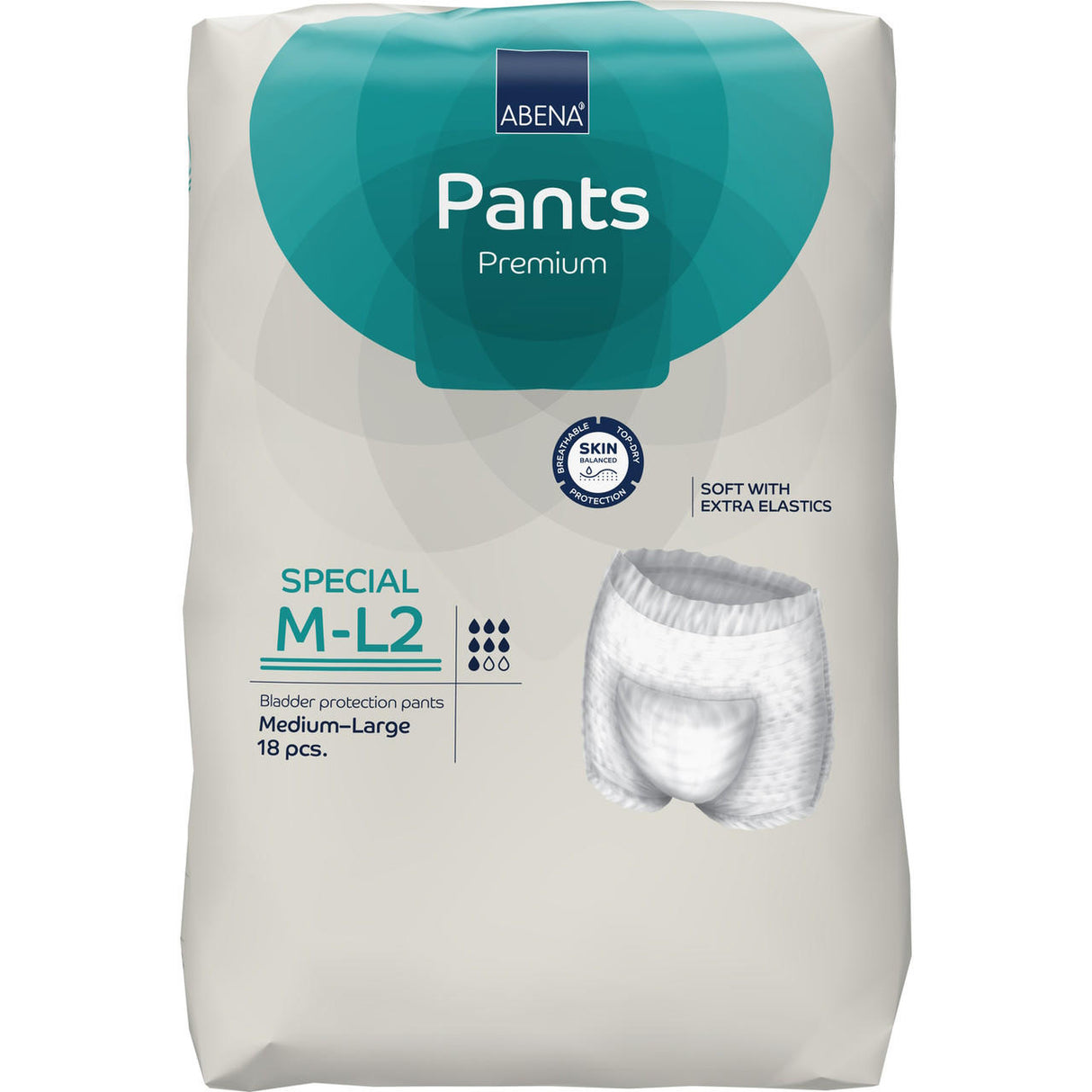 Abena Pants Premium Special Pull-On Absorbent Underwear Level 2