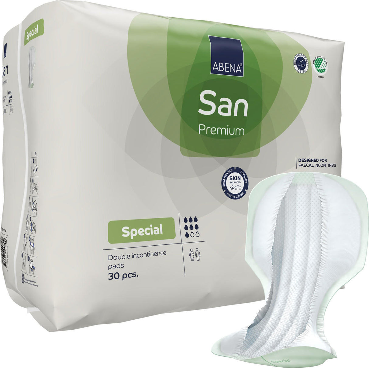 Abena San Special Fecal Incontinence Pad