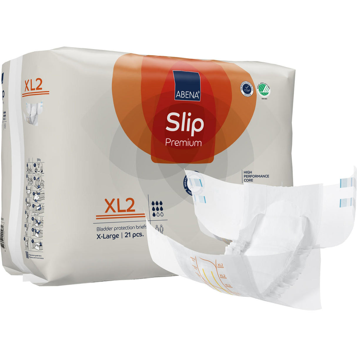 Abena Slip Premium Level 2 Adult Diapers