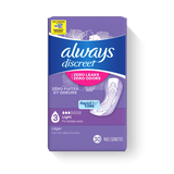 Always Discreet Light Pads, 3 Drops