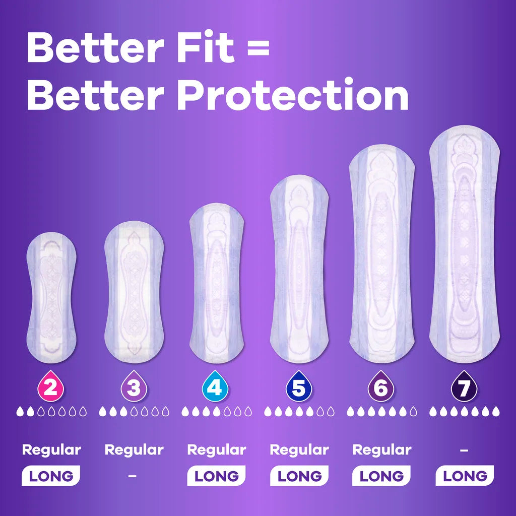 Always Discreet Light Pads, 3 Drops