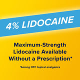 Aspercreme Max Strength Lidocaine Pain Relief Dry Spray 4 oz Odor Free