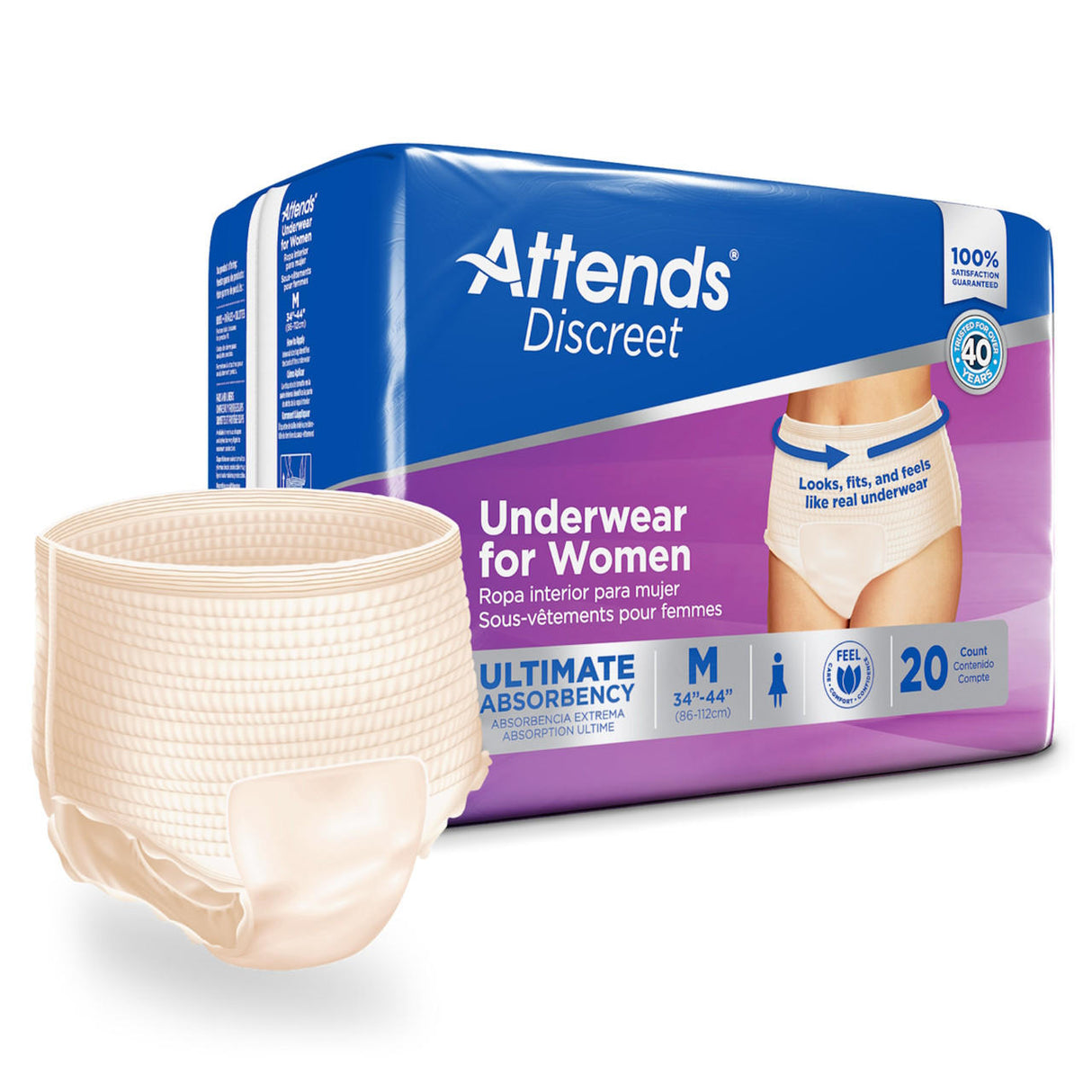 Attends Discreet Women's Underwear