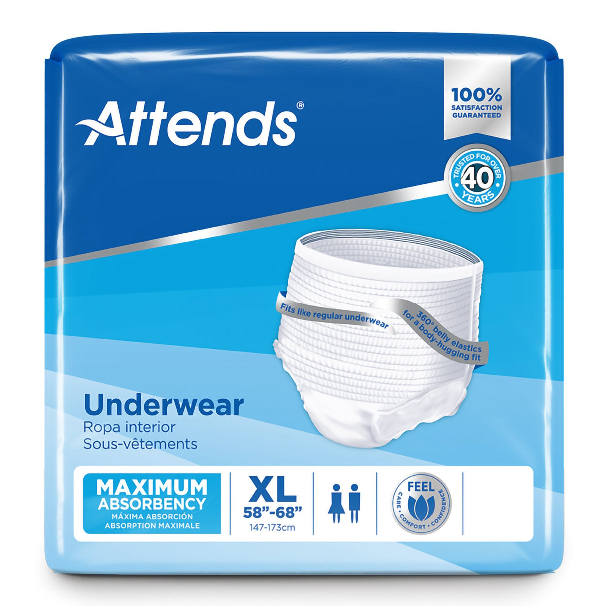 Attends Underwear, Maximum Absorbency