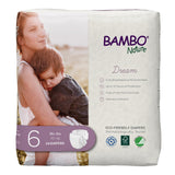 Bambo Nature Dream Eco-Friendly Baby Diapers, Size 6