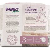 Bambo Nature Eco-Friendly Baby Diapers, Size 3