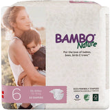 Bambo Nature Eco-Friendly Baby Diapers, Size 6