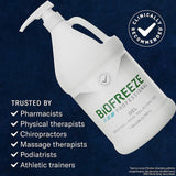 Biofreeze Professional Pain Relief Gel, 1 Gallon Pump