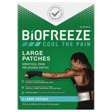 Biofreeze Professional Pain Relief Patch, Box, Large Patches