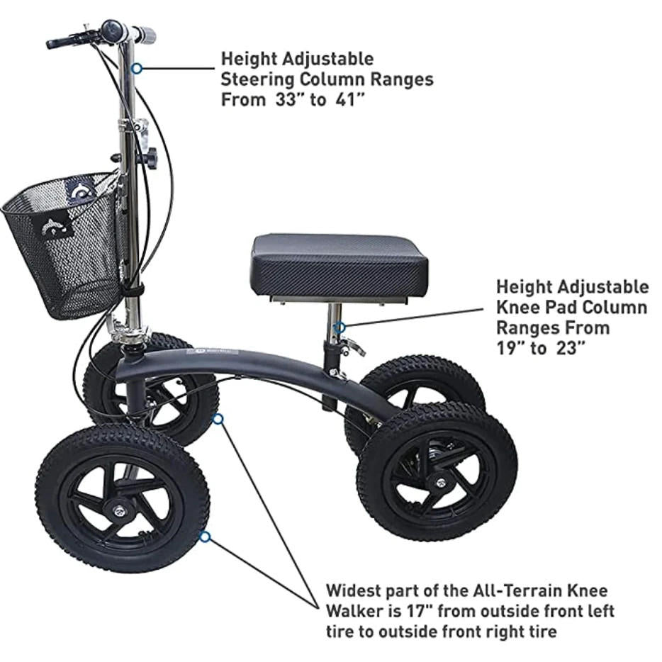 BodyMed All-Terrain Knee Walker