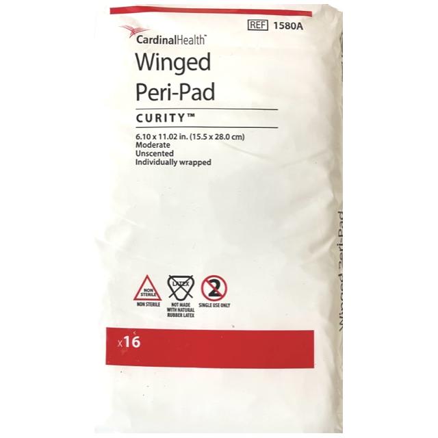 Cardinal Health Curity Winged Peri-Pad, Moderate