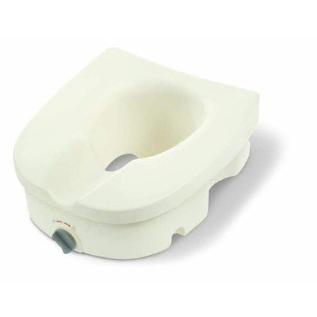 Cardinal Health Locking Raised Toilet Seat, 5.5"