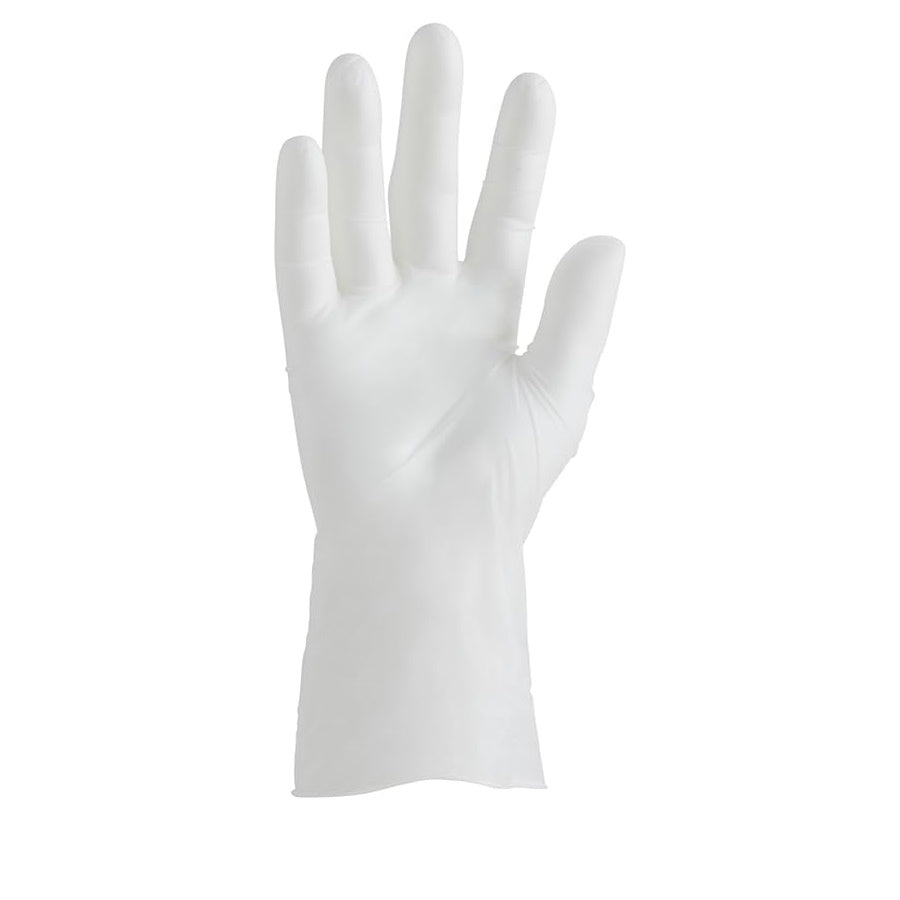 CareStock Vinyl Exam Gloves, Standard Cuff, Clear