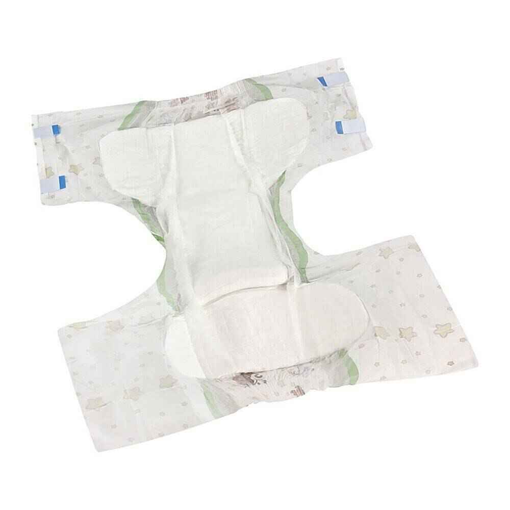 Crinklz Printed Adult Diapers w/ Plastic Backing, Original Print