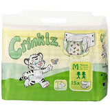 Crinklz Printed Adult Diapers w/ Plastic Backing, Original Print