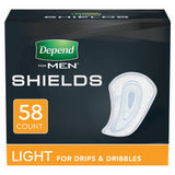 Depend Incontinence Shields for Men