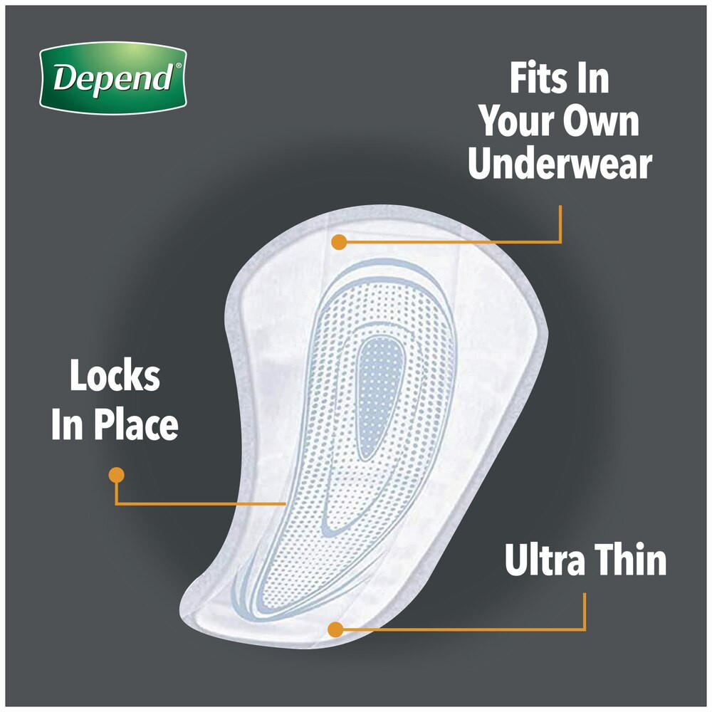 Depend Incontinence Shields for Men