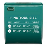 Depend Maximum Protection Briefs with Tabs