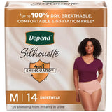 Depend Women's Silhouette Incontinence Underwear