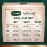 Depend Women's Silhouette Incontinence Underwear