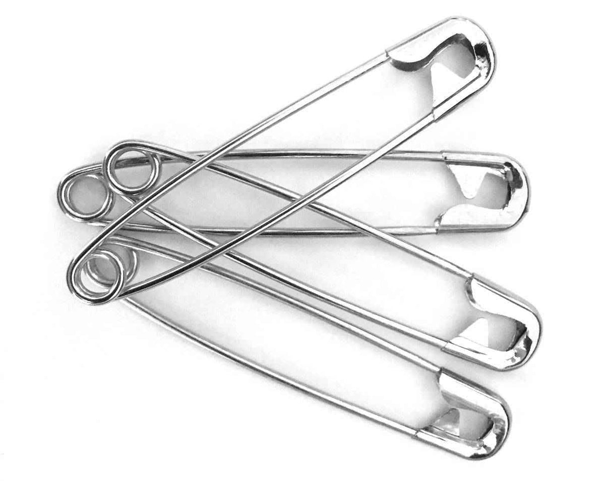 Diaper Pins - 3" Safety Pins for Adult Cloth Diapers