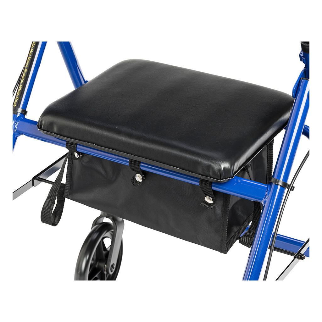 Drive Adjustable Height Rollator, Blue