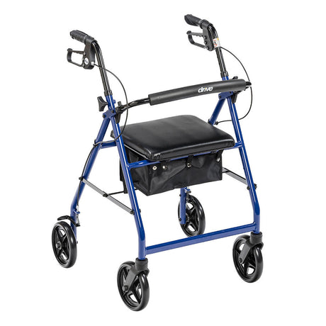 Drive Aluminum Rollator, Blue