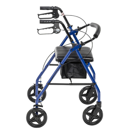 Drive Aluminum Rollator, Blue