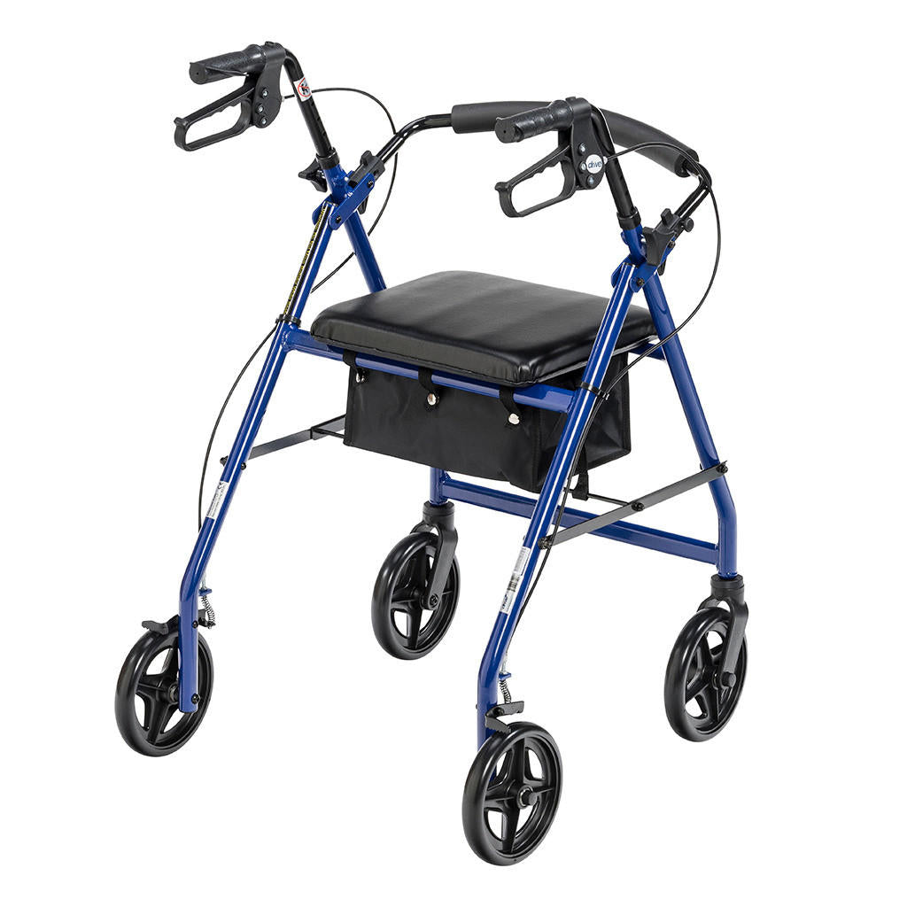 Drive Aluminum Rollator, Blue