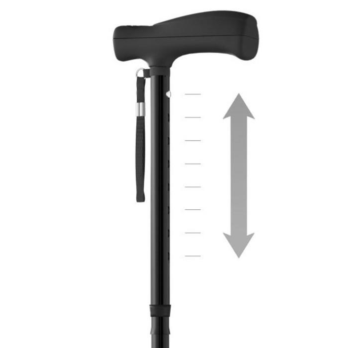 Drive HurryCane Freedom Edition Folding Cane, 30.5 to 37.5 Inch Height