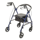 Drive Steel Patient Rollator w/ 6" Wheels, 300 lb Weight Capacity