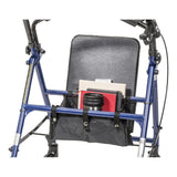 Drive Steel Patient Rollator w/ 6" Wheels, 300 lb Weight Capacity