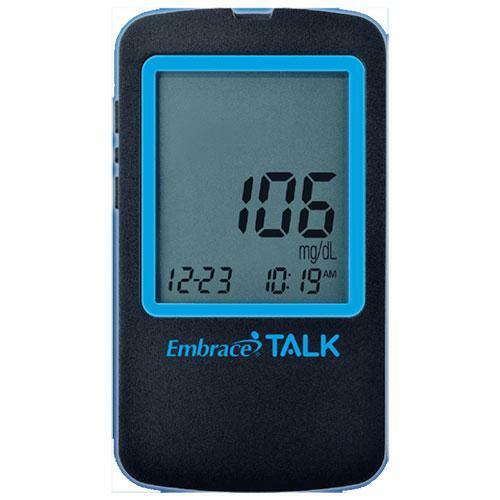 EmbraceTALK No Code Talking Blood Glucose Meter