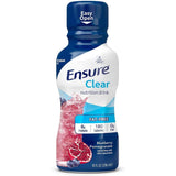 Ensure Clear Nutrition Drink, Blueberry Pomegranate, 10 oz Bottle, CS/12