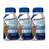 Ensure Original Nutritional Shake, Milk Chocolate, 8 oz Bottle, CS/24