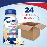 Ensure Plus Therapeutic Nutritional Shake, Vanilla, 8 oz Bottle, CS/24