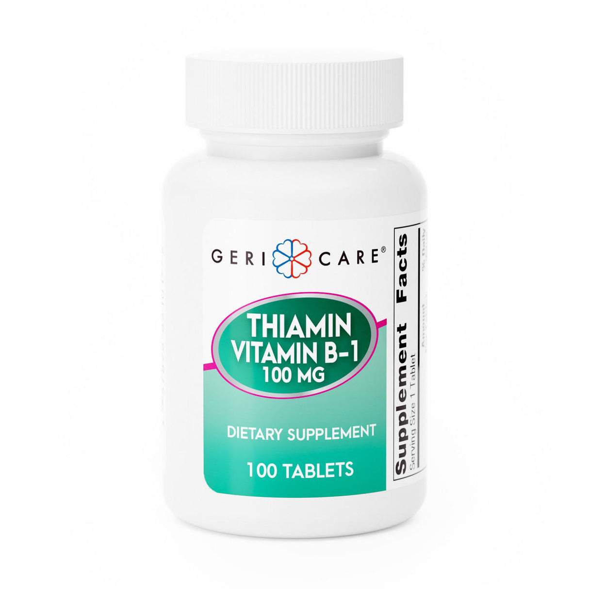 Geri-Care Vitamin B1 (Thiamin) Supplement, 100 mg