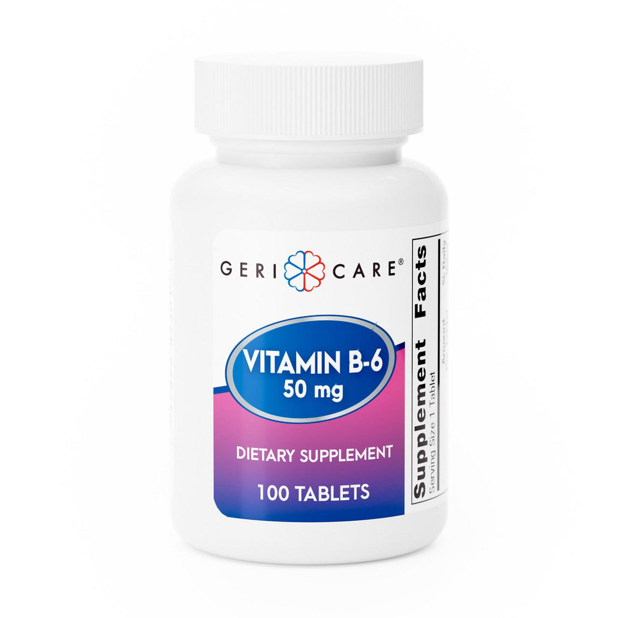 Geri-Care Vitamin B6 Supplement, 50 mg