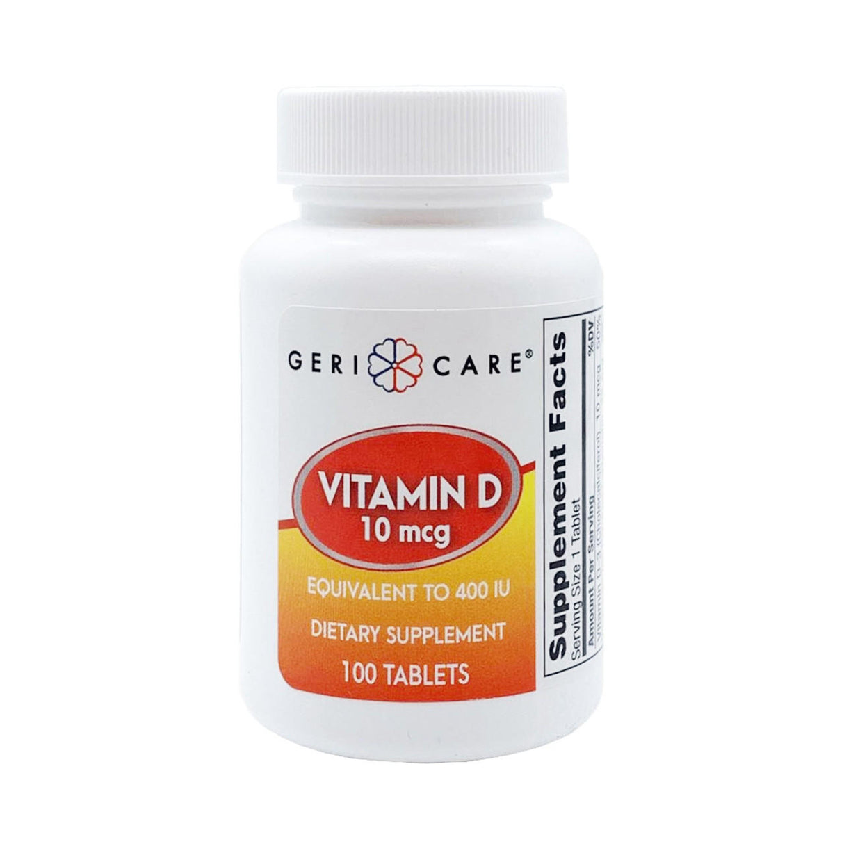 Geri-Care Vitamin D Supplement, 400 IU