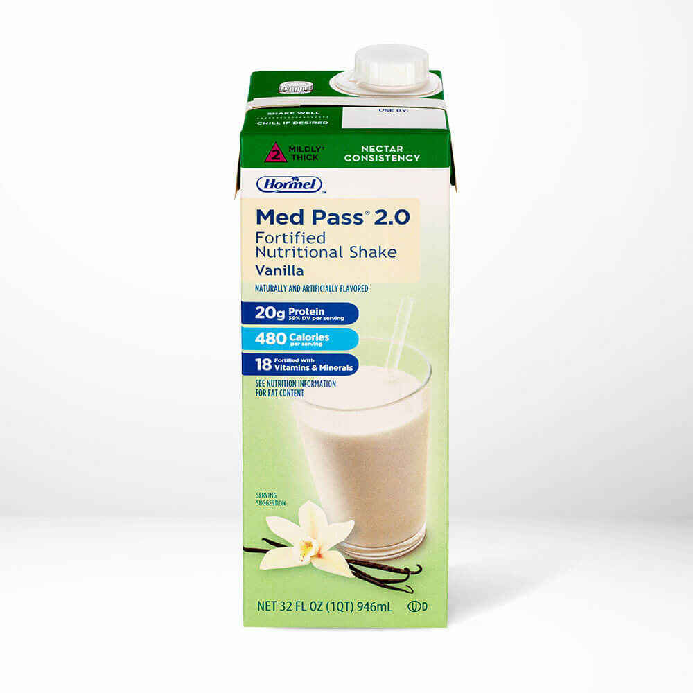 Hormel Med Pass 2.0 Oral Supplement, Vanilla, 32 oz