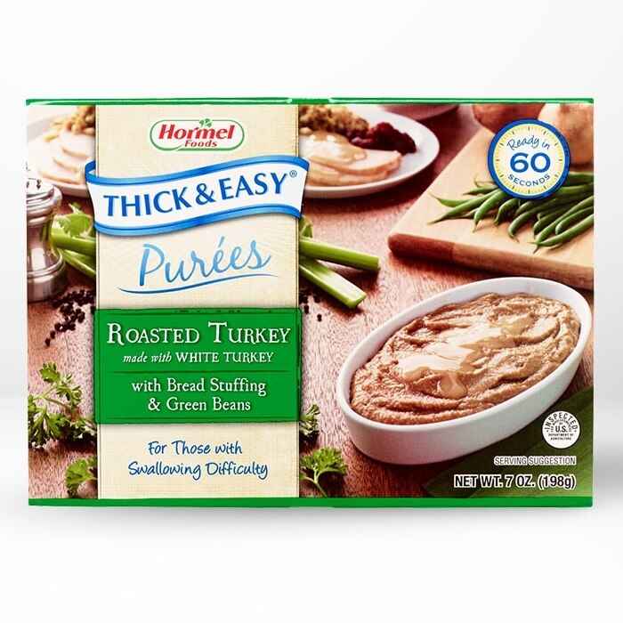 Hormel Thick & Easy Purees, Roasted Turkey, Case/7