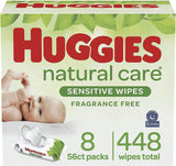 Huggies Natural Care Fragrance-Free Alcohol-Free Baby Wipes