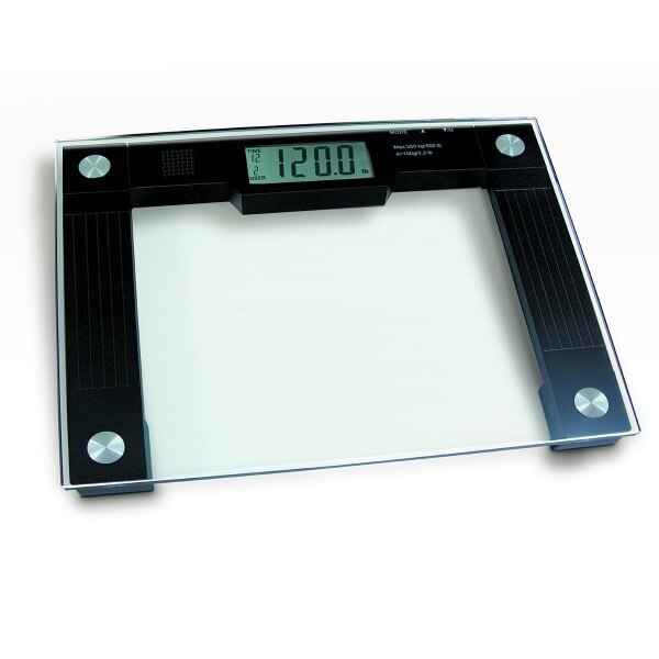 Ideaworks Extra Wide Talking Bathroom Scale